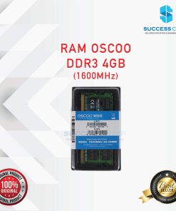 Memory RAM OSCOO DIMM 4GB DDR3 1600Mhz Notebook Laptop