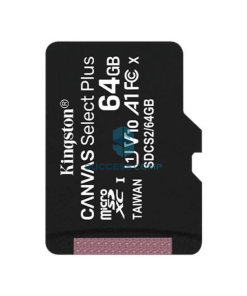 Kingston Canvas Select Plus Micro SDXC 64GB Memory SD Card 64 GB Original - Tanpa Adapter